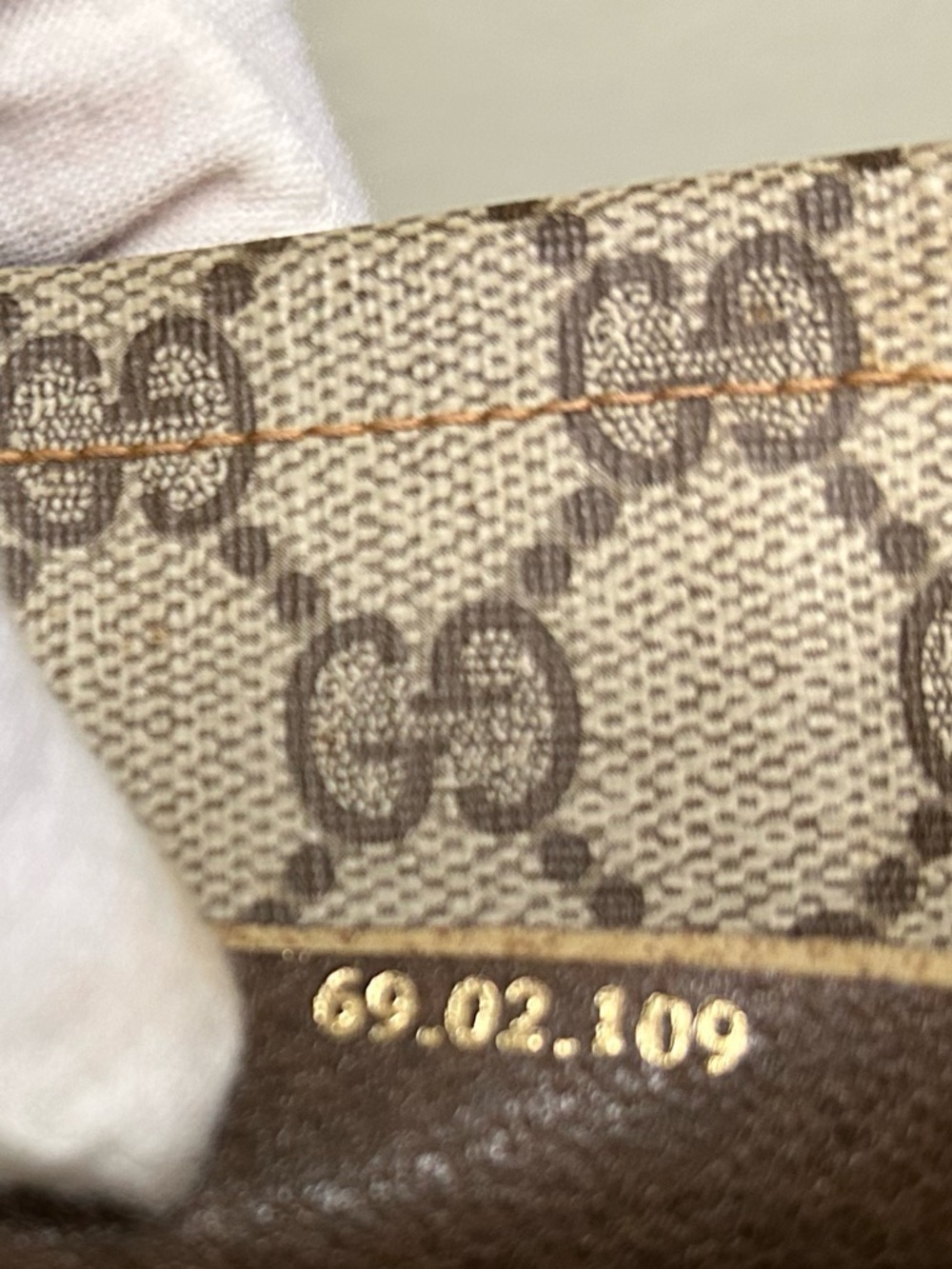 Authentic Gucci Beige and Brown Monogram Tote - Picture 9 of 10